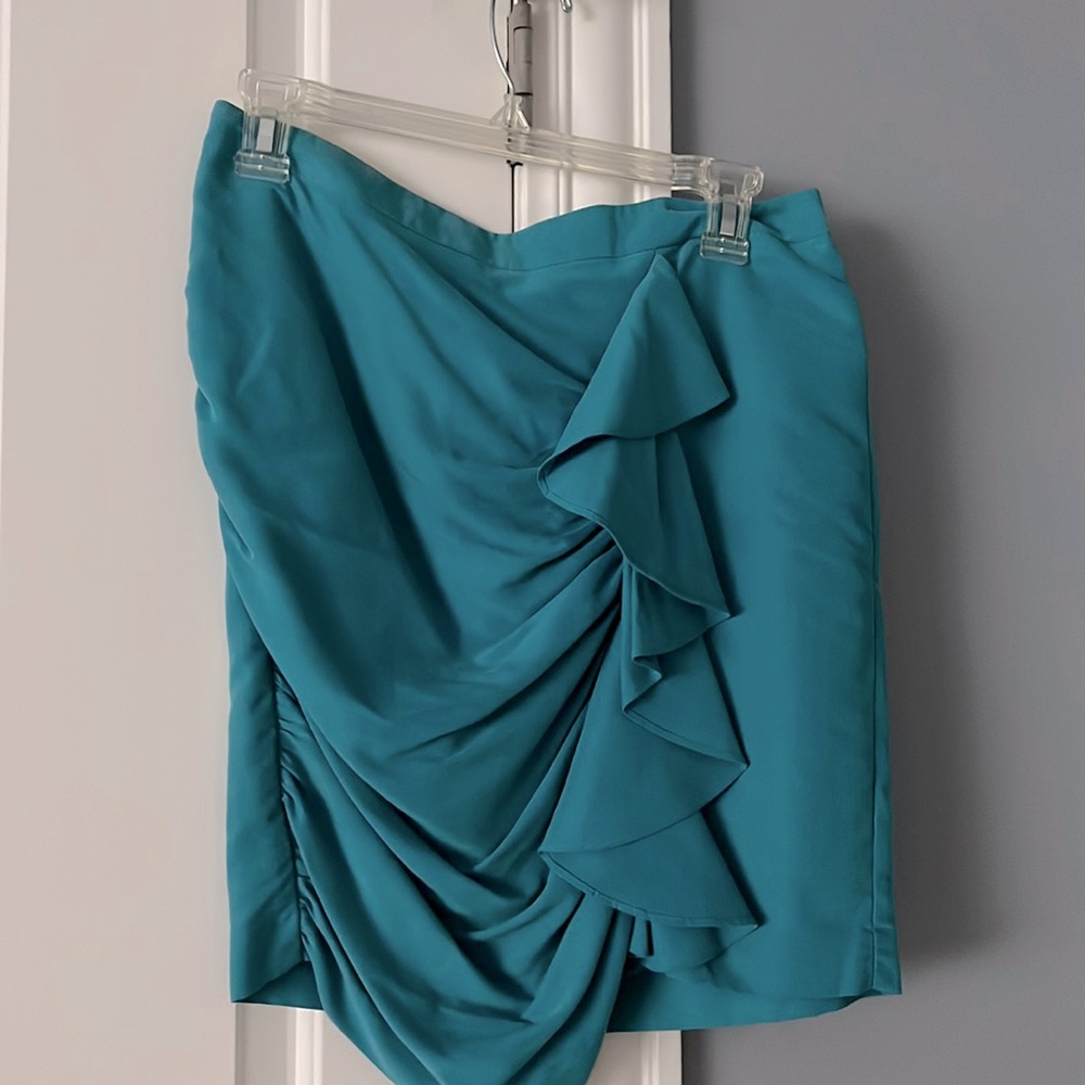 Forever 21 teal skirt